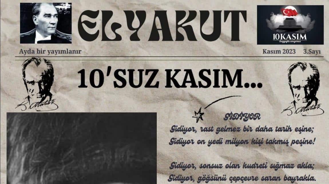 El-yakut Gazetesinin 3. Sayısı Çıktı